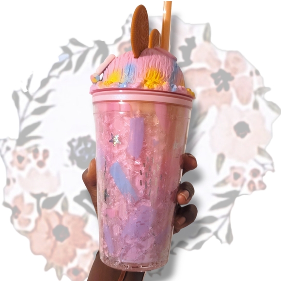 🆕️ Mickey Cookie Ears Double Walled Treat Topper Tumbler Cup 20oz - Picture 3 of 7